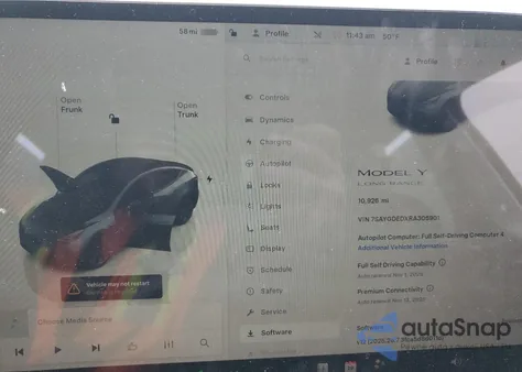 2024 Tesla Model Y from USA, damaged, VIN 7SAYGDEDXRA306901